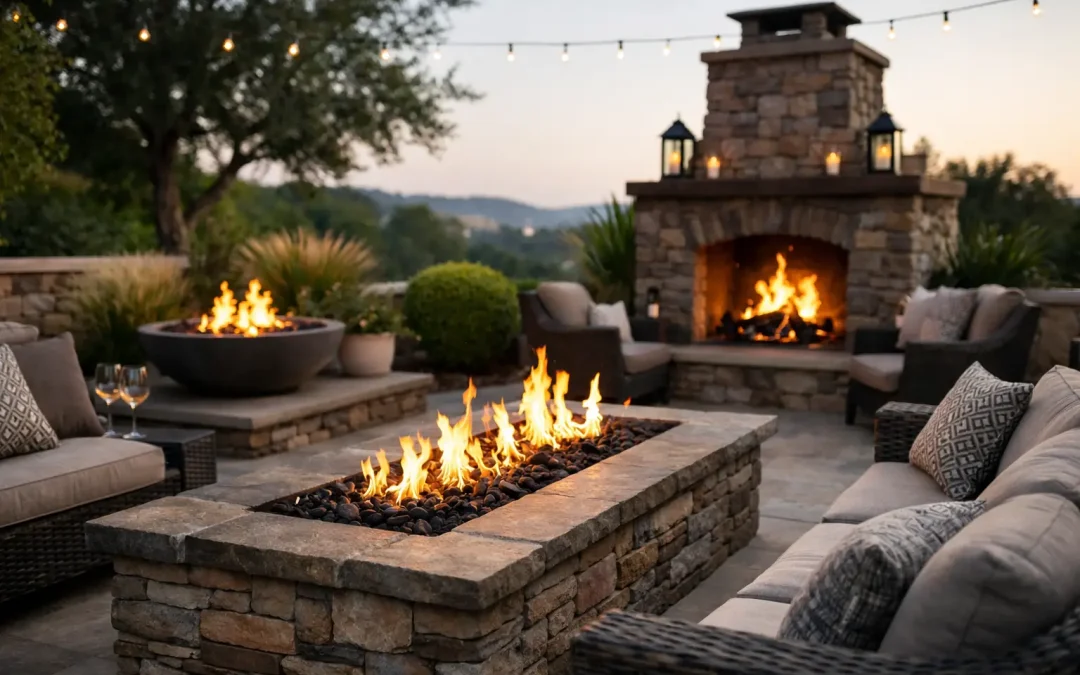 Patio Fire Features That Add Real Value