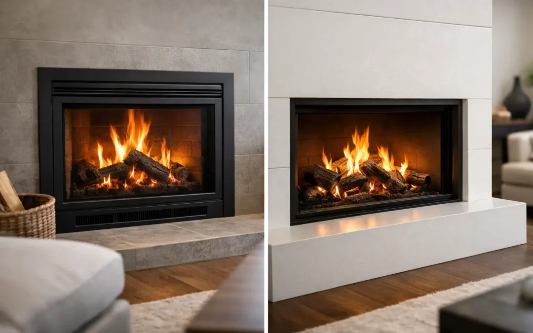 Fireplace Insert vs Built-In Fireplace