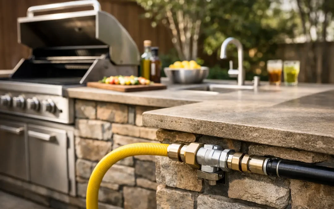 Outdoor Kitchen Gas Line Guide