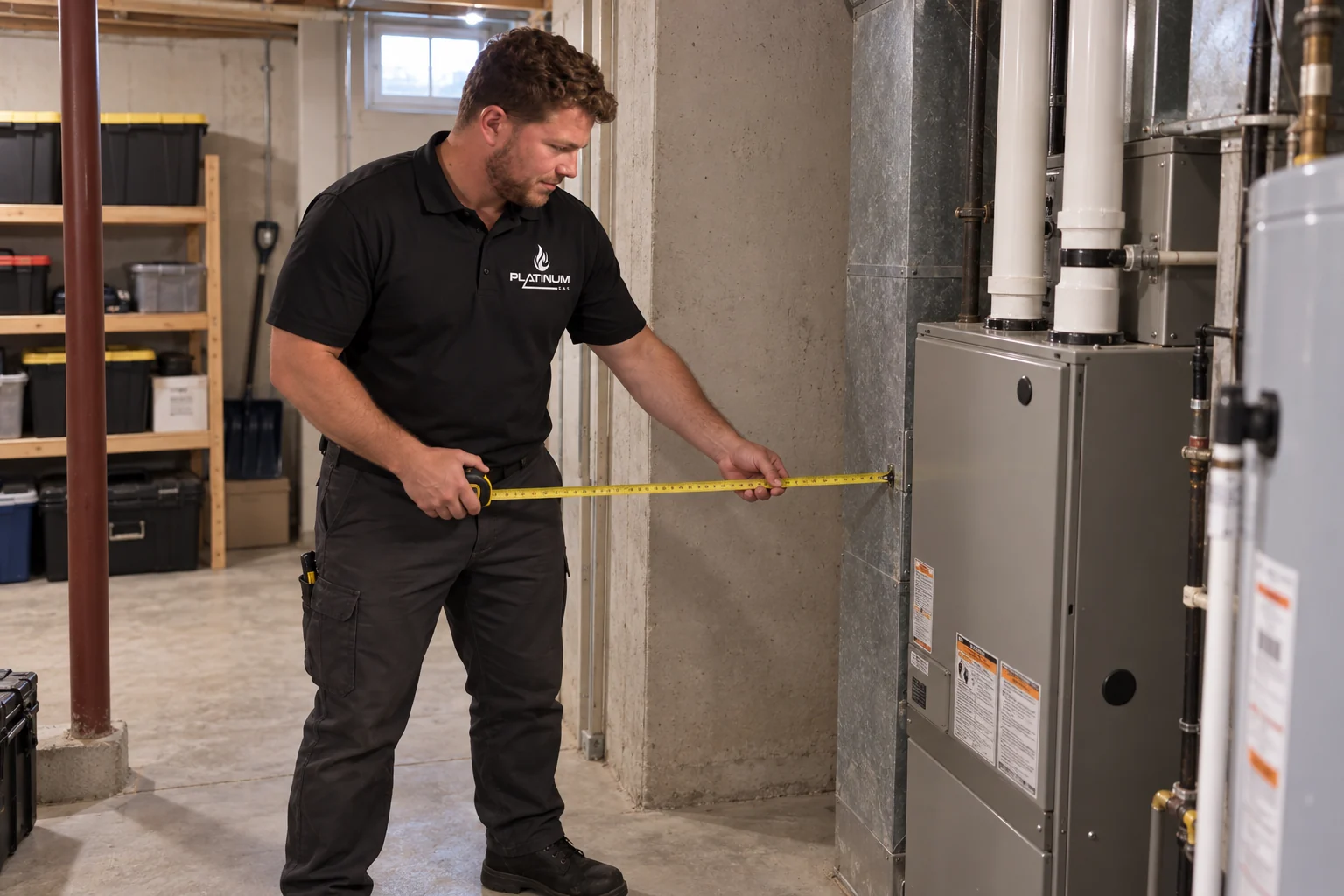 Reilly reviewing furnace installation plans